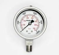 [MA-TI-21/2-CV1/4-0-5000] Manómetro Análogo, Total Inoxidable, Glicerina, Recalibrable, Caratula 2 1/2", CV 1/4" NPT, 0 - 5.000 PSI. 