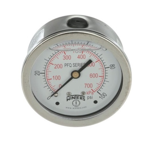 [0 / VC-TI-21/2-CT1/4-3Oinhg-0] Vacuómetro Total Inoxidable, HG/BAR, Caratula 2 1/2", CT 1/4" NPT, -30 inhg-0.