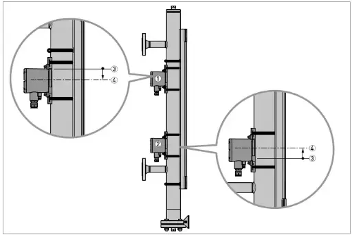 Switches de Nivel Magnético, Marca Krohne, Modelo MS40 para BM26 Series, Producto para Importación, Entrega 16-18 Semanas.